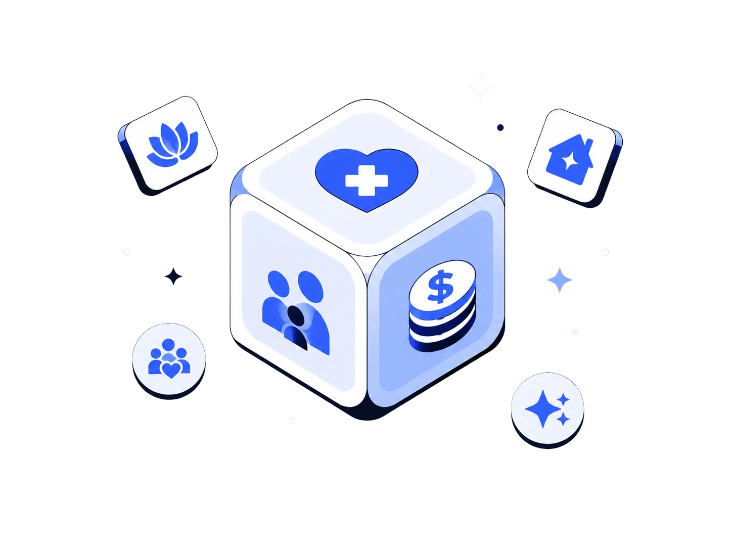 Individual comparing personal coverage options
